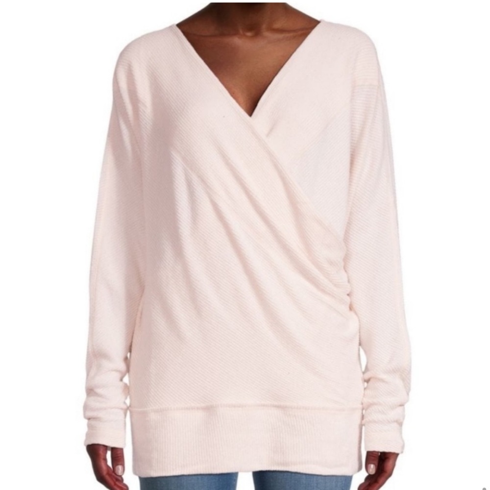 NWT! Free People Cozy With You Wrap Sweater Large